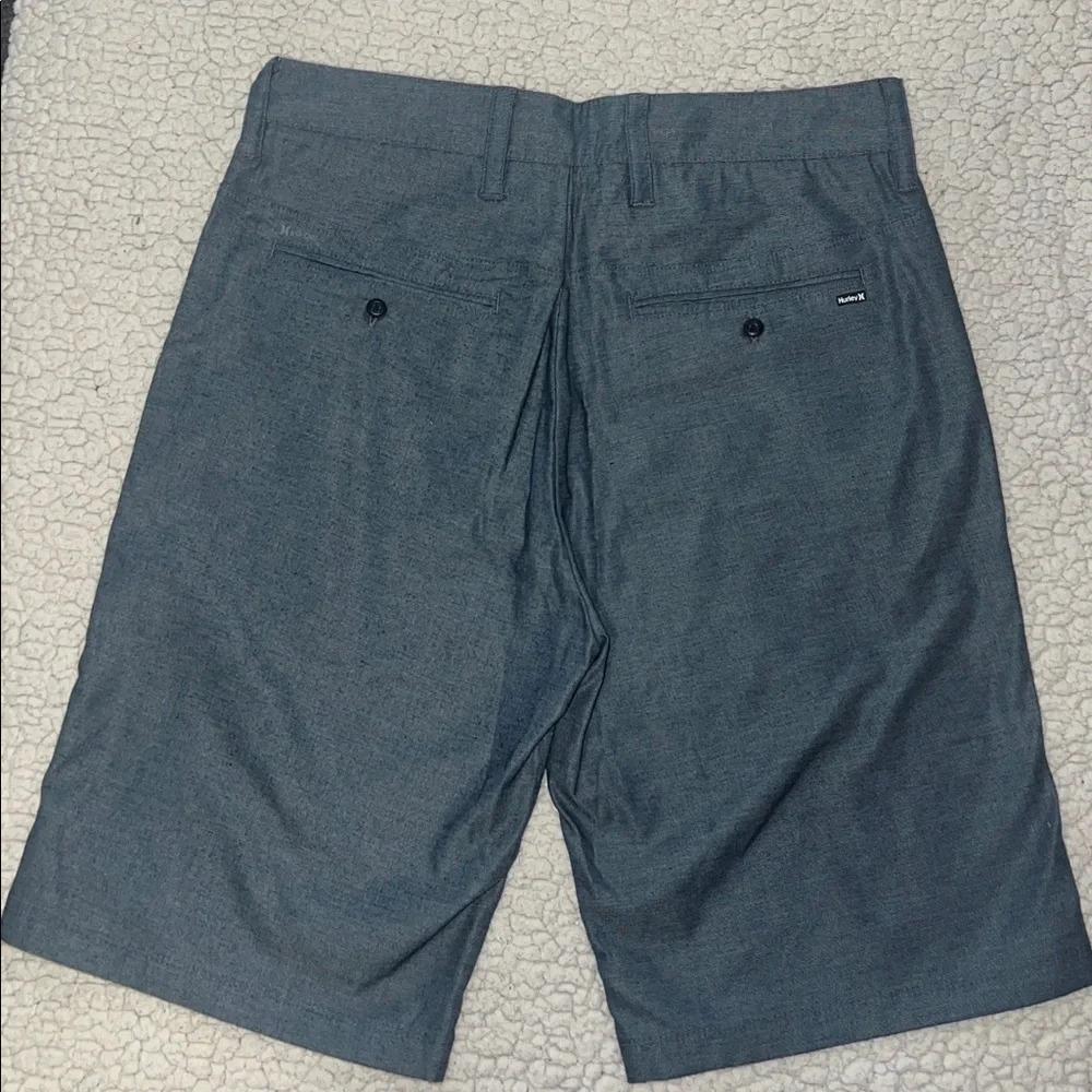 Hurley Dark Gray Flat Front Shorts